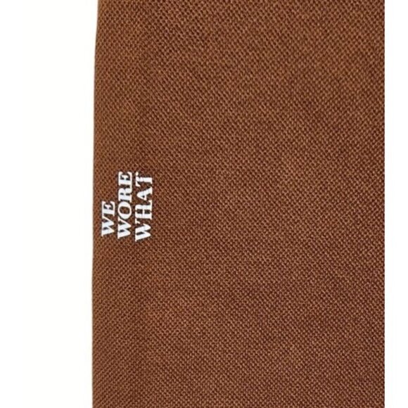 We Wore What Seamless High Waisted Leggings Sz S Brunette Brown Heavyweight NEW - Picture 8 of 13